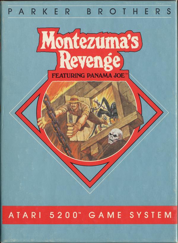 Montezuma's Revenge (1984) (Parker Bros) Box Scan - Front